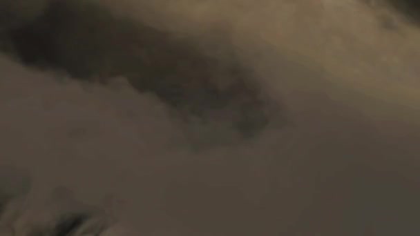 Smoke Fog Smoky Vapor Steam Переход Черный Экран — стоковое видео