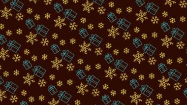 Noel Kalıbı Arkaplanı - Kırmızı ve Beyaz Kar Tanesi ve Şeker Çubuğu desenleri, Noel, Kış veya Yeni Yıl Şablonları İçin Mükemmel -.