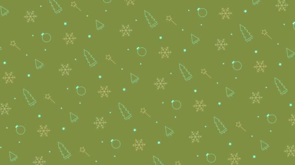 Рождественский узор - Праздничный красный и белый снежинки и конфеты тростника полосы шаблоны, идеально подходит для Рождества, зимы или Нового года шаблоны - петля.