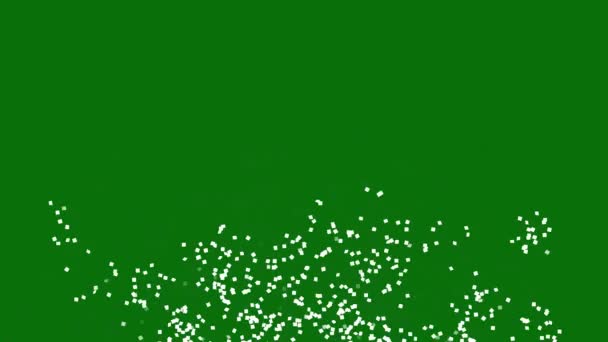 Dynamic Confetti Explosion Festive Animation Your Holiday Projects Barevné Party — Stock video