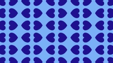 Etkileyici Görseller İçin Dinamik ve Renkli Kalp Arkaplanındaki Kusursuz Hareket Döngüsündeki Kalp Modelleri. Daha fazla kalp animasyonu için portföyümüzü inceleyin..