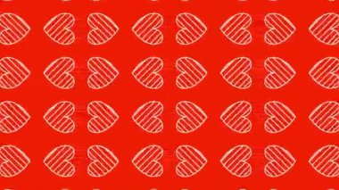 Etkileyici Görseller İçin Dinamik ve Renkli Kalp Arkaplanındaki Kusursuz Hareket Döngüsündeki Kalp Modelleri. Daha fazla kalp animasyonu için portföyümüzü inceleyin..