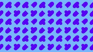 Etkileyici Görseller İçin Dinamik ve Renkli Kalp Arkaplanındaki Kusursuz Hareket Döngüsündeki Kalp Modelleri. Daha fazla kalp animasyonu için portföyümüzü inceleyin..