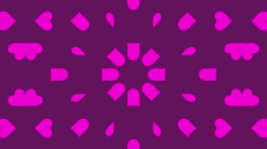Etkileyici Görseller İçin Dinamik ve Renkli Kalp Arkaplanındaki Kusursuz Hareket Döngüsündeki Kalp Modelleri. Daha fazla kalp animasyonu için portföyümüzü inceleyin..