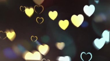 Romantik Sevgililer Günü Animasyon Arkaplanı: Uçan kalpler ve parıltıların yer aldığı 4K animasyon geçmişi, Sevgililer Günü kutlamaları için romantik ve şenlikli bir atmosfer yaratıyor.