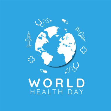 Dünya Sağlık Günü, Dünya Sağlık Günü için özel tebrik kartı olan 7 Nisan 'da kutlanan küresel sağlık farkındalığı günüdür.
