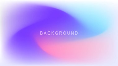 Soft gradient background in white, purple, pink and blue. soft holographic background for banner, wallpaper, landing page, poster clipart