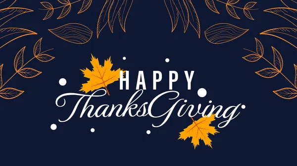 Tebrik kartı, poster, sosyal medya paylaşımı için koyu mavi arka planda el yapımı yapraklar ve çiçeklerle tipografi sunumunuz kutlu olsun. Vektör illüstrasyonu