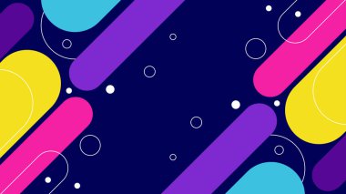 Soyut geometrik şekiller arka plan. Pankart, poster, duvar kağıdı, sunum, kapak için uygun.
