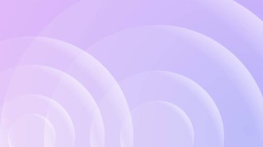 Işıl ışıl dairesel efekt şekilli yumuşak mavi ve pembe eğimli arka plan. Minimalist soyut arkaplan