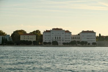 Hırvatistan 'da Adriyatik Denizi kıyısında. Deniz manzarası.