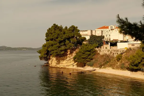 Ακτή Της Αδριατικής Θάλασσας Στη Μπούντβα Του Μαυροβουνίου — Φωτογραφία Αρχείου