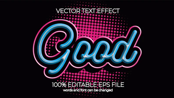 Good Editable Text Effect Style Eps Editable Text Effect — ストック写真