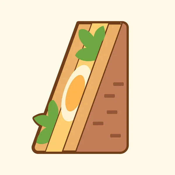 Sandwich vector illustration, sandwich clip art
