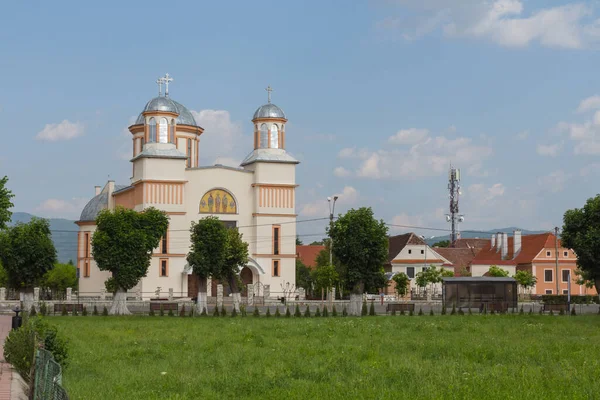 루마니아 실바니 색슨에서 Biserica Sfinii Trei Ierarhi — 스톡 사진