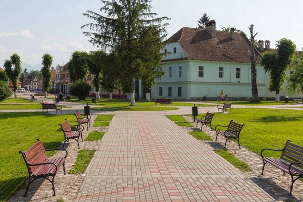 Piękny Zabytkowy Dom Mieście Prejmer Siedmiogrodu Rumunia — Zdjęcie stockowe