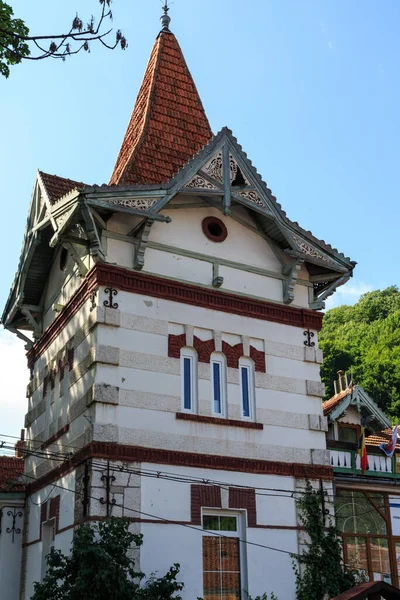 stock image A historic building near of Bran Castle (Dracula's Castle). Transylvania. Romania