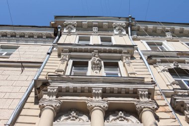 Odesa şehrinde güzel tarihi bir ev. Ukrayna