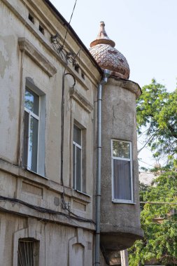 Odesa şehrinde güzel tarihi bir ev. Ukrayna