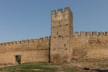 Bilhorod-Dnistrovskyi kalesi ya da Akkerman Kalesi (ayrıca Kokot olarak da bilinir) 13.-14. yüzyılın tarihsel ve mimari anıtı. Bilhorod-Dnistrovskyi. Ukrayna