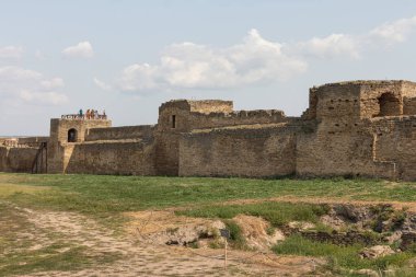 Bilhorod-Dnistrovskyi kalesi ya da Akkerman Kalesi (ayrıca Kokot olarak da bilinir) 13.-14. yüzyılın tarihsel ve mimari anıtı. Bilhorod-Dnistrovskyi. Ukrayna