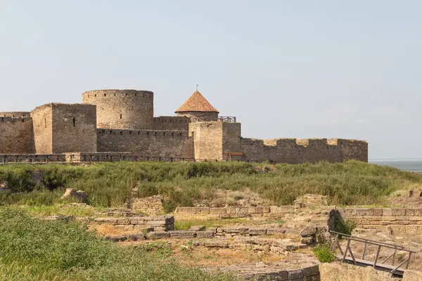Bilhorod-Dnistrovskyi kalesi ya da Akkerman Kalesi (ayrıca Kokot olarak da bilinir) 13.-14. yüzyılın tarihsel ve mimari anıtı. Bilhorod-Dnistrovskyi. Ukrayna
