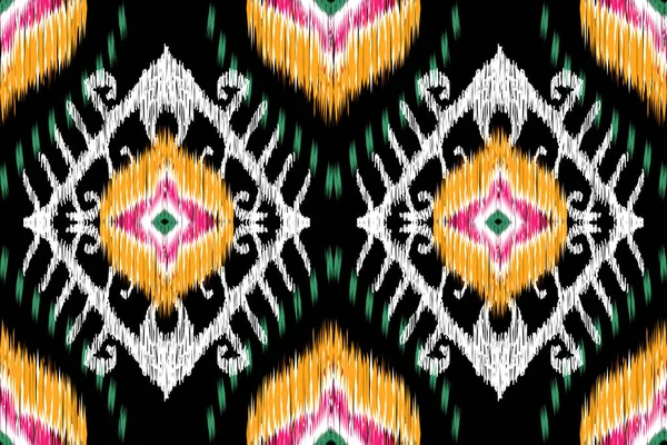 传统的东方无缝图案 阿兹特克风格的抽象矢量插图 地毯的设计 — 图库矢量图片