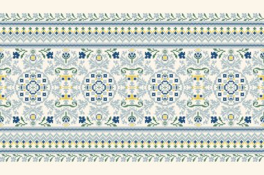 Slav süs desenleri geleneksel.Geometrik etnik oryantal nakış beyaz zemin üzerinde soyut vektör çizimi. Doku, kumaş, giysi, ambalaj, dekorasyon, sarong için tasarım.