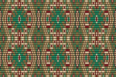 Örülü, pürüzsüz desen, örgü desenli vektör çizimi 