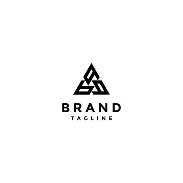Minimalist Triple Letter B Logo Design. Three Letter B Logo Design.