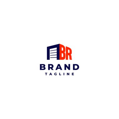 İlk olarak BR ve Depo Kapısı Logosu Tasarımı. İlk harf B ve R Garaj Kapısı Simge Logosu Tasarımı.