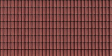 İç mimari ve arka planda çatı seramik dokusunun 3d çizimi