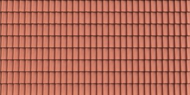 İç mimari ve arka planda çatı seramik dokusunun 3d çizimi