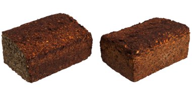 Beyaz arkaplan eğimli görünümünde izole edilmiş 3d fırın illüstrasyonu