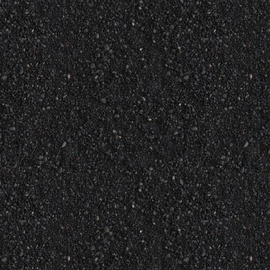 Siyah garvel dokusunun 3D çizimi, zemin süsleme malzemesi