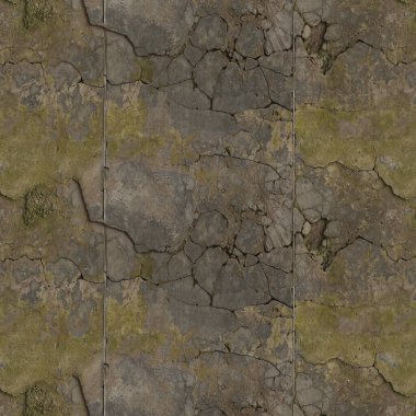 Beton yüzey dokusunun 3 boyutlu çizimi, beton madde