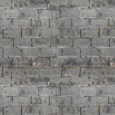 3 boyutlu yanmamış tuğla duvar dokusu, çizgi tuğla malzemesi