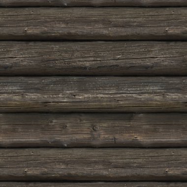 Yatay günlüklü, ahşap duvar malzemeli duvar dokusunun 3D çizimi