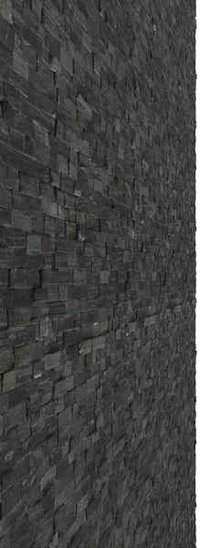 Ilustracja Tekstury Ciemnego Kamienia Ściany Widokiem Perspektywicznym — Zdjęcie stockowe