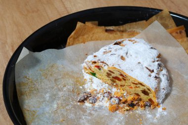 Ev yapımı pasta, fırında turta, ev yapımı pişirme konsepti.