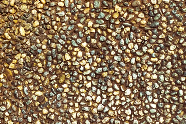 Tekstura Brązowych Kamieni Ceramicznych Brązowe Tło Fasady Ceramiczna Powierzchnia Tekstura — Zdjęcie stockowe