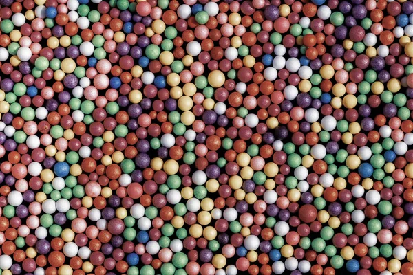Renkli Topların Arka Planı Doku Bir Sürü Farklı Renk Topları — Stok fotoğraf