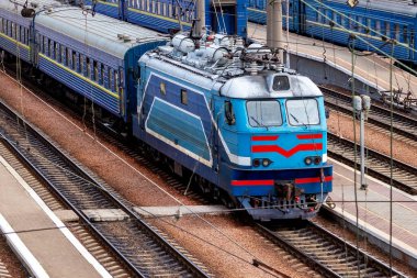 Elektrikli lokomotif, lokomotif. Demiryolu taşımacılığı. Demiryolu taşımacılığı
