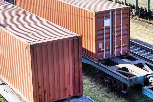 Demiryolu taşımacılığı. Konteynırların demiryolu taşımacılığı