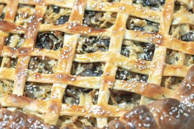 Turta, turta, hamur. Ev yapımı konsept. yakın plan