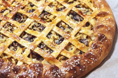 Turta, turta, hamur. Ev yapımı konsept. yakın plan