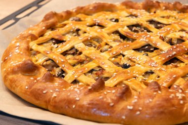 Turta, turta, hamur. Ev yapımı konsept. yakın plan