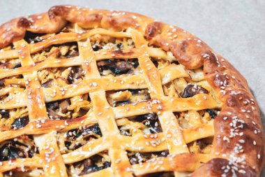 Turta, turta, hamur. Ev yapımı konsept. yakın plan