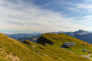 beautiful mountain landscape in vorarlberg austria