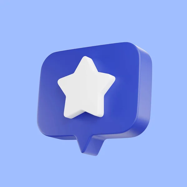 Render Csillag Csillogás Emoji Csillag Mágikus Elem Aranyos Fényes Csillag — Stock Fotó
